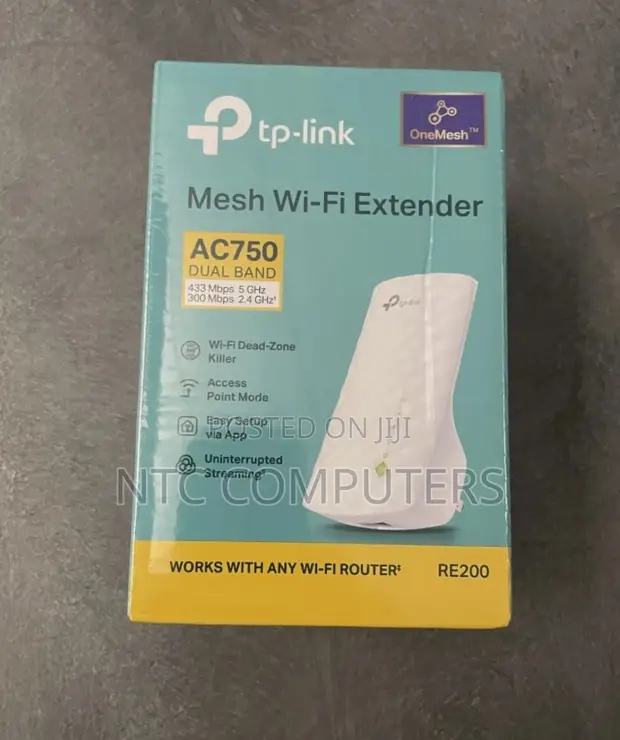 TP-Link TL-RE200 AC750 Mesh Wi-Fi Range Extender - 1