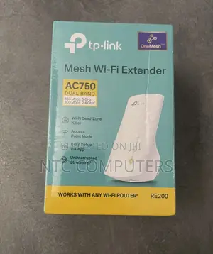 TP-Link TL-RE200 AC750 Mesh Wi-Fi Range Extender