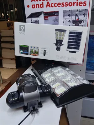 180W AI Solar Camera na Mfumo wa Mwanga