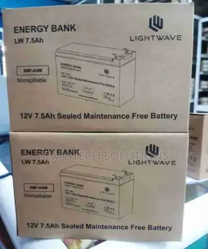 Lightwave 12V 7Ah Betri ya UPS