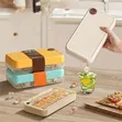 Household Silicone Ice Cube Maker with Lid - 1