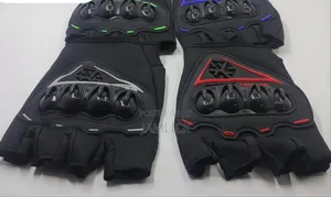 Half Finger Narcos Gloves for Motorcyclists