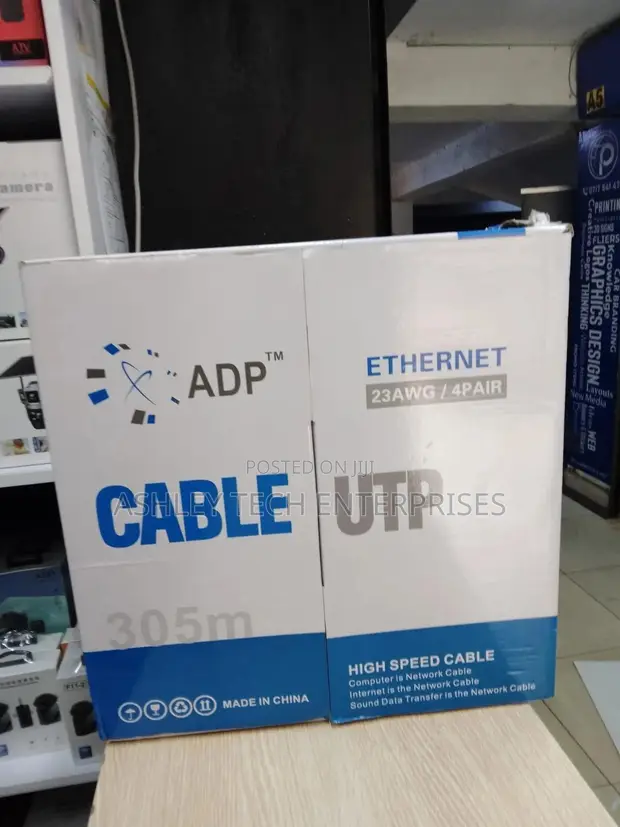 Kebo Mpya ya APD Cat 6 Ndani - Mtandao wa Kasi Juu - 1
