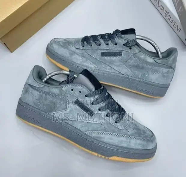 Reebok Club C 85 Sneakers - Dust Grey Suede - 1