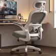 Orthopedic High Back Office Chair - White - 5