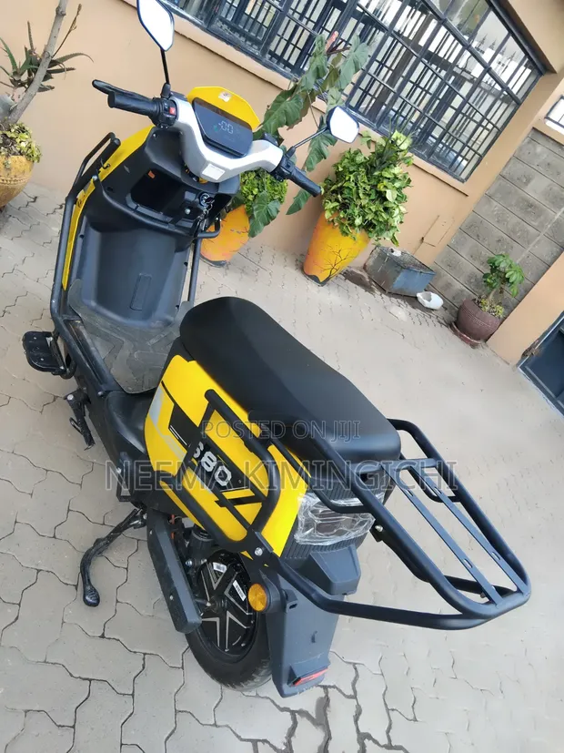 New Haraka L1 Electric Scooter 2025 - Yellow - 1