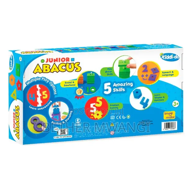 Junior Abacus Educational Toy for Kids 3+ - 1