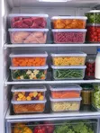 5pcs Freezer/Fridge Storage Containers - 5