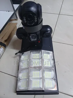 180W AI Solar CCTV Lighting Camera