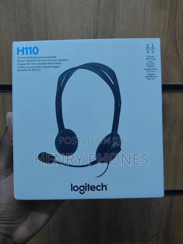 Logitech H110 Headset with Microphone - 1