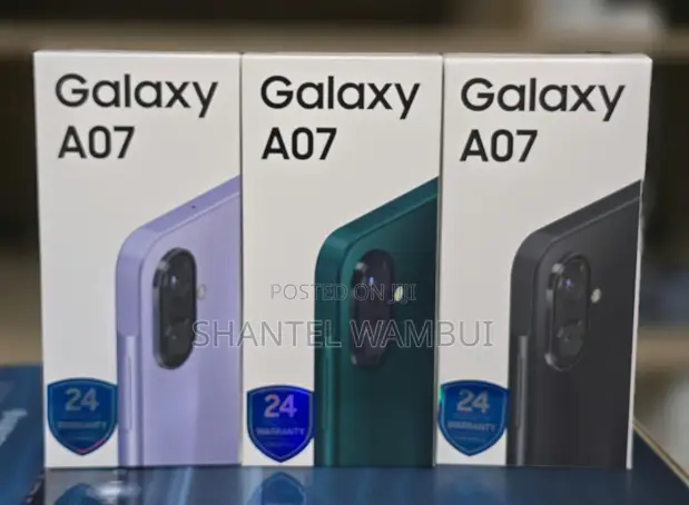 New Samsung Galaxy A07 128GB Black - 1