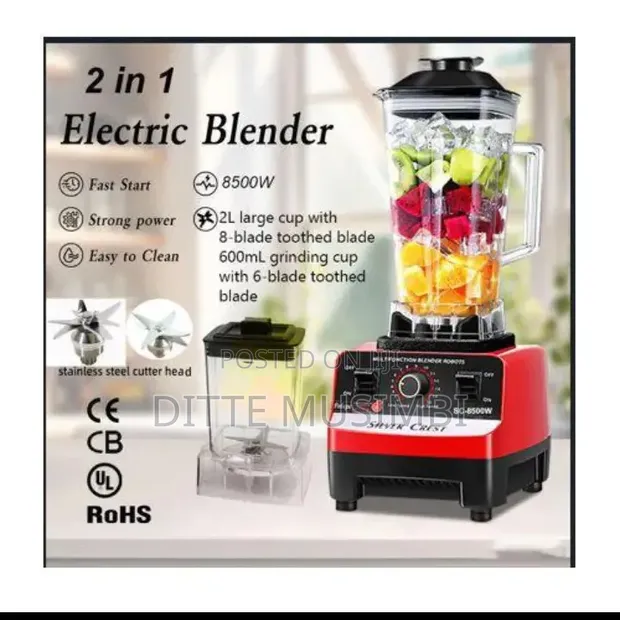 Silver Crest 8500W Commercial Blender - Brand New - 1