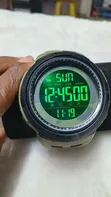 Skmei Army Green Digital Watch - 1