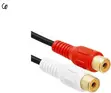 Kebo ya Sauti ya 6" 3.5mm Stereo Kiume kwenda 2 RCA Kike - 2