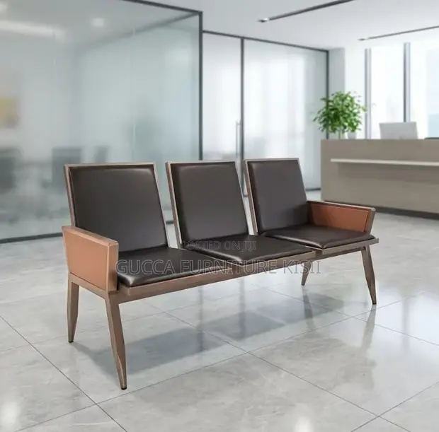 3-Link Heavy Duty Reception Bench - 1