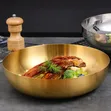 Bakuli la Ramen la Chuma cha Dhahabu la 3 Litre, 28cm - 1