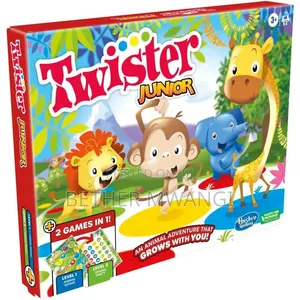 Mchezo wa Twister Junior - Mkeka Wenye Pande Mbili