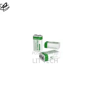 Pujimax 9V 650mAh Betri ya Lithium-Ion Inayoweza Kuchajiwa