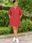 Ankara Shift Dress - 4
