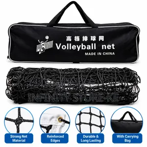 Professional Volleyball Net - Strong Mesh with Carry Bag
