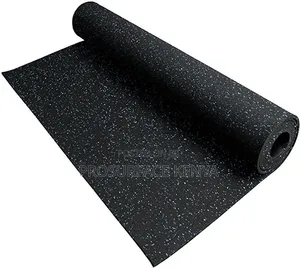 Rubber Fitness Gym Mat - Sakafu ya Mazoezi Isiyoteremka
