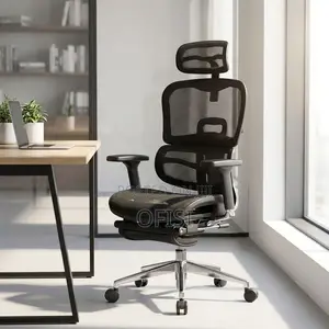 Kiti cha Ofisi cha Orthopedic chenye Mesh Kamili na Footrest
