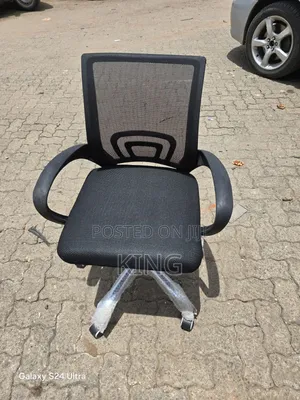 Boss Office Products Black Mesh Office Chair