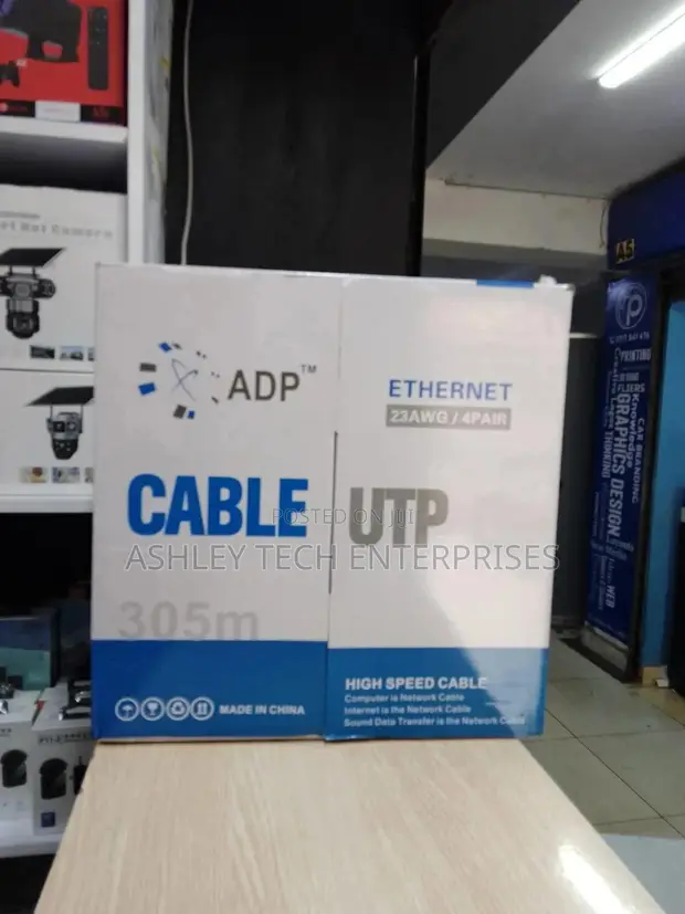 ADP Cat 6 Cable ya Mtandao ya Ndani - Utendaji Unaotegemewa - 1