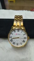 Curren Quartz Gold and White Watch - 2