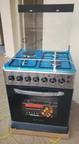 Skywood 60x60 3+1 Standing Cooker with Timer & Electric Oven - 1