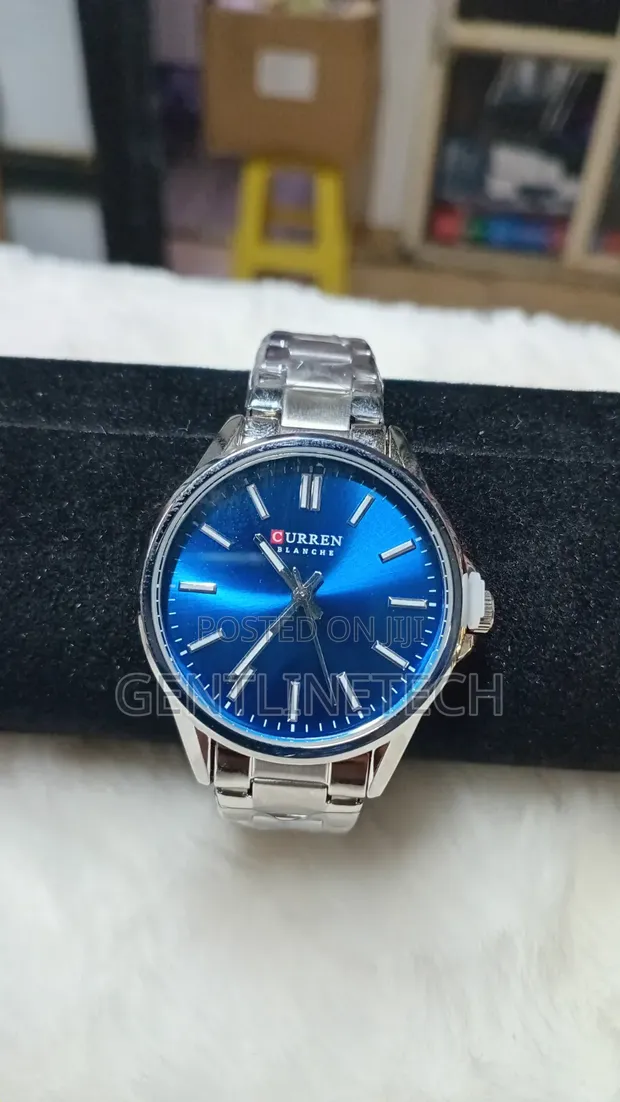Curren Blue and Silver Blanche Women's Watch - 1