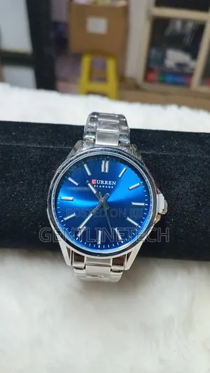 Curren Blue and Silver Blanche Women's Watch