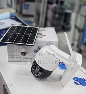 4MP Solar 4G CCTV Security Camera Outdoor AI