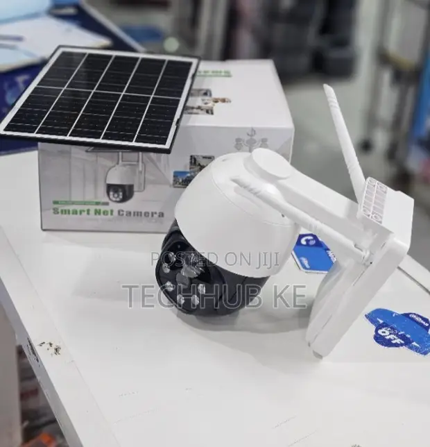 V380 Pro Solar PTZ 4G CCTV Camera with 7W Panel - 1