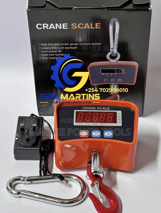 Digital Crane Scale Nzito 500kg - 1