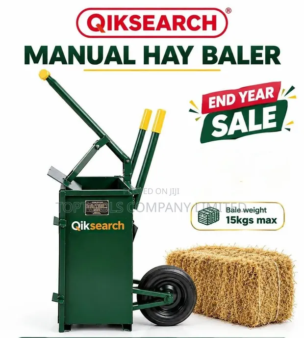 Manual Hay Baler - Mpya Kabisa - 1