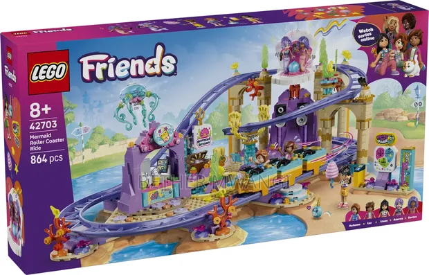 LEGO Friends Mermaid Roller Coaster Ride - 1