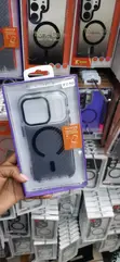 Kifuniko cha Purple Carbon Fiber MagSafe kwa iPhone 17 Pro - 1