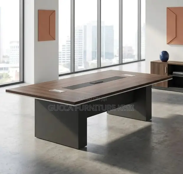 2M Executive Solid Wood Boardroom Table - 1
