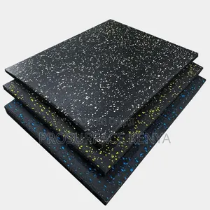 Rubber Fitness Gym Mat – Sakafu ya Gym ya Kitaalamu