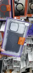 Kava ya MagSafe ya Carbon Fiber kwa iPhone 17 Pro Max - 2