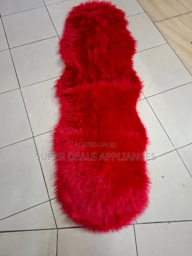 Chiwawa Bedside Mat - Red - 1