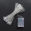 Taa za Krismasi za LED za Metre 20 Zinazotumia Betri - Nyeupe ya Joto - 2