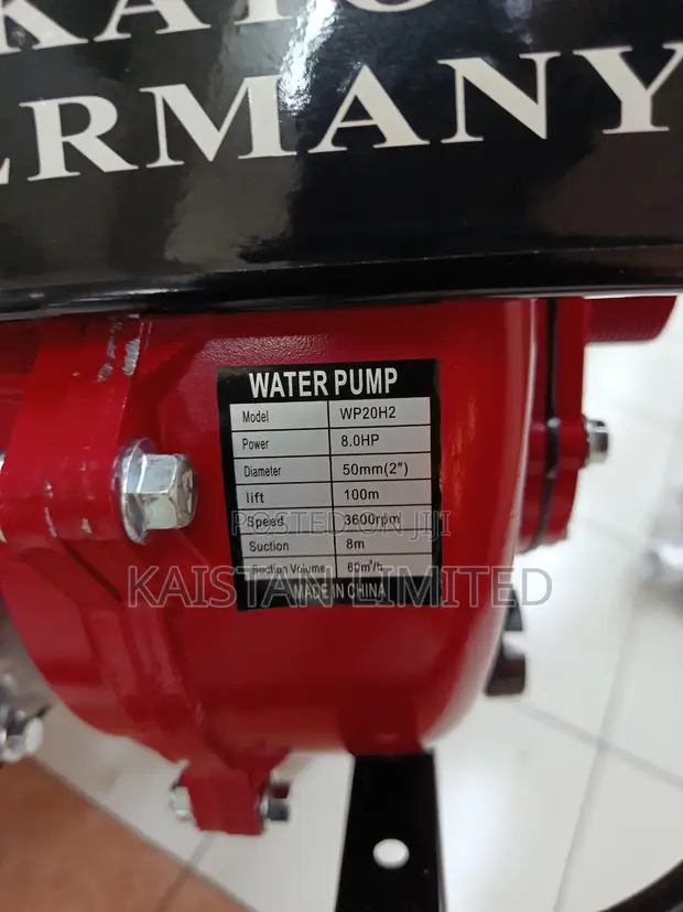Kato Germany WP20H2 2 Inch High Pressure Water Pump 7.5HP - 1