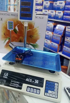 Kiwango Kipya cha Dijitali cha ACS-30 cha Kupima Uzito