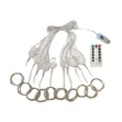 3m x 3m Curtain Lights zenye Remote (Joto Nyeupe) - 2
