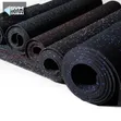 Rubber Fitness Gym Mat - Stable Workout Flooring - 1