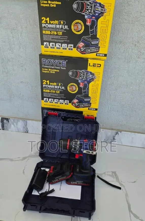 Royce 21V Brushless Cordless Impact Drill - 1