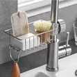 Stainless Steel Sink Drain Rack Organizer - 1