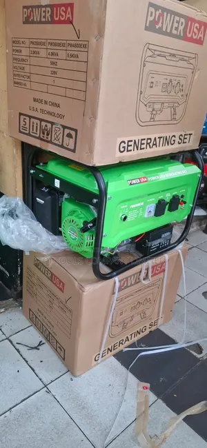 Power USA PW4500EXE 4.8kVA Jenereta ya Petroli na Key Start